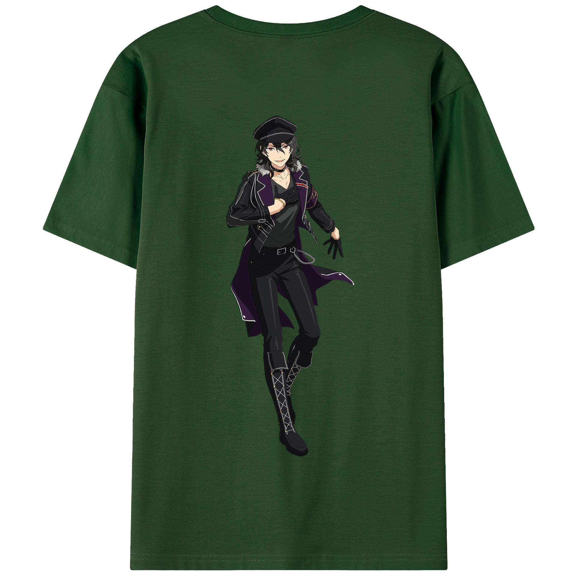 （画像用） あんさんぶるスターズ! Ensemble Stars 綿100％半袖Tシャツ（背面プリント）